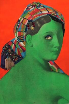 Martial Raysse Made in Japan : La Grande Odalisque, 1964 © Centre Pompidou, MNAM-CCI, Dist. RMN-Grand Palais / Philippe Migeat