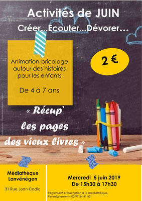 050619 - Créer... écouter... dévorer... Médiathèque Lanvénégen.jpg