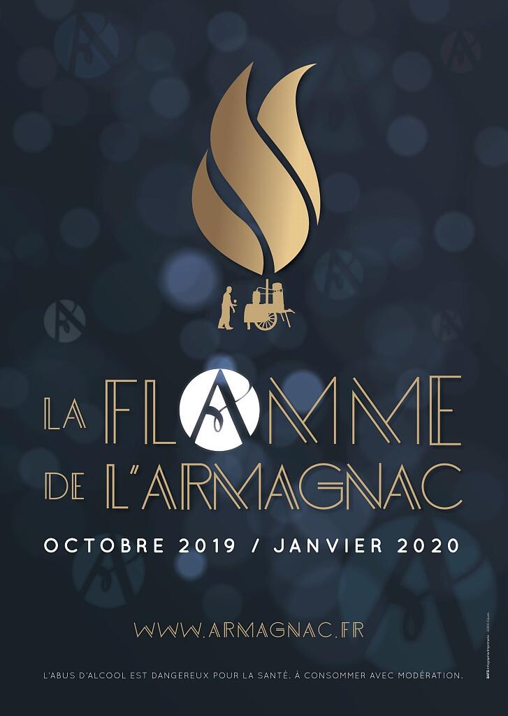 Flamme de l'armagnac