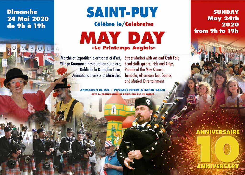 May Day, le printemps anglais à St Puy