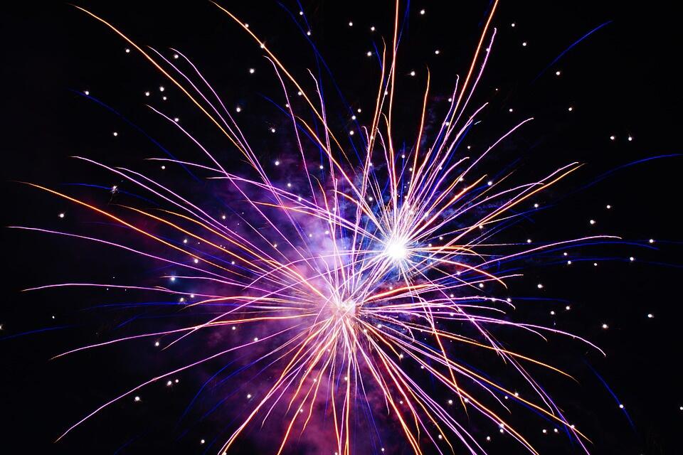 feux d'artifice