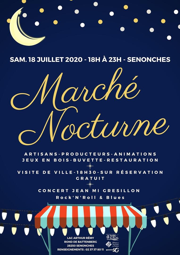 Affiche Marché Nocturne (1)