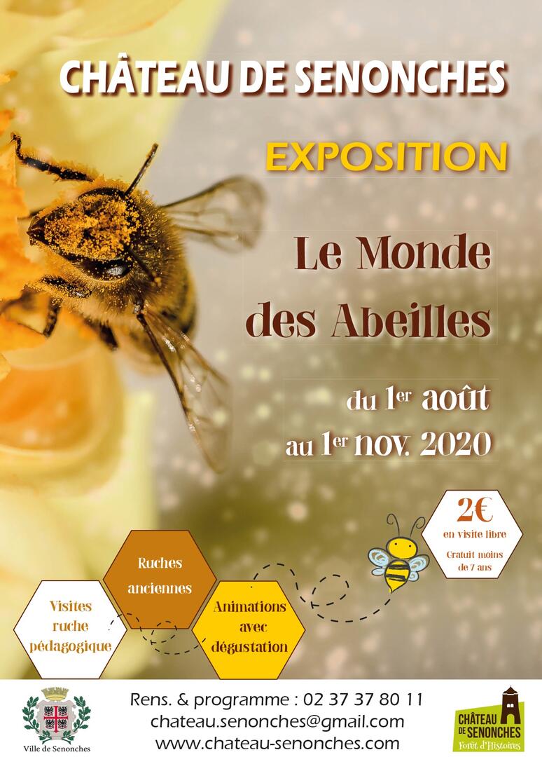 Le monde des abeilles_expo château de Senonches_V2.indd