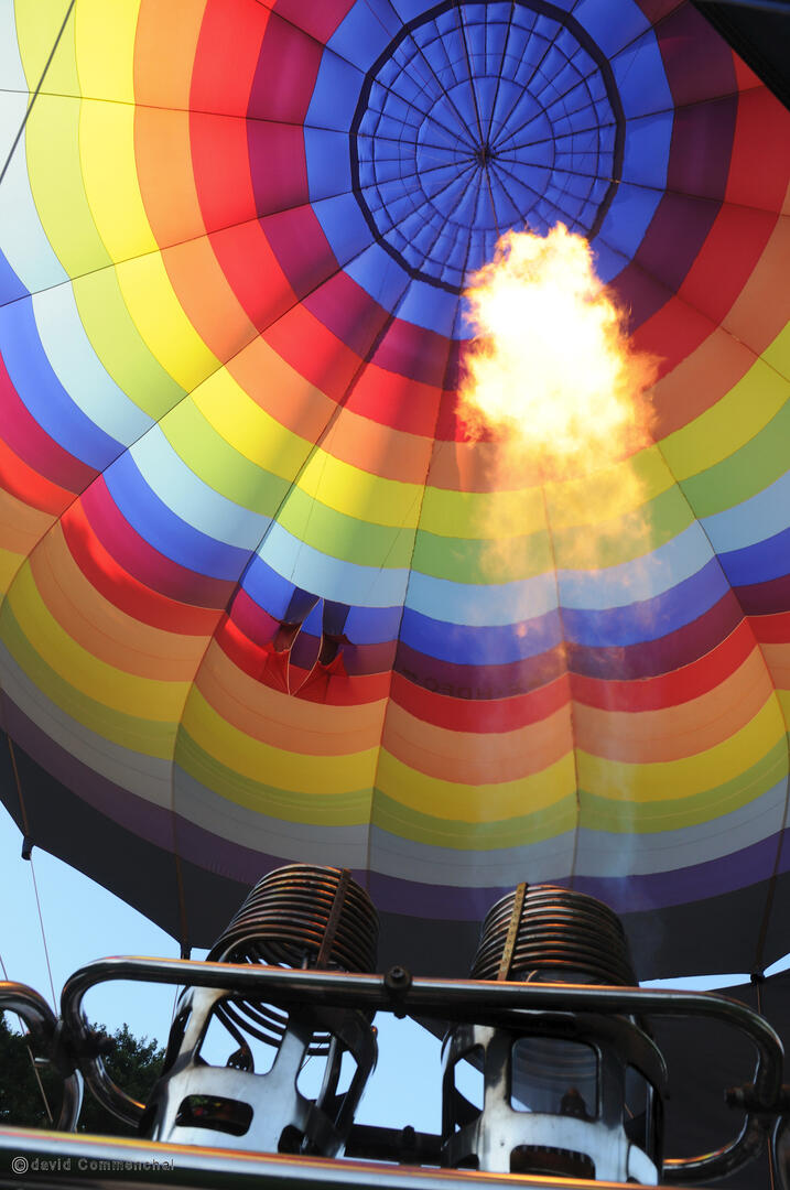vol en montgolfière