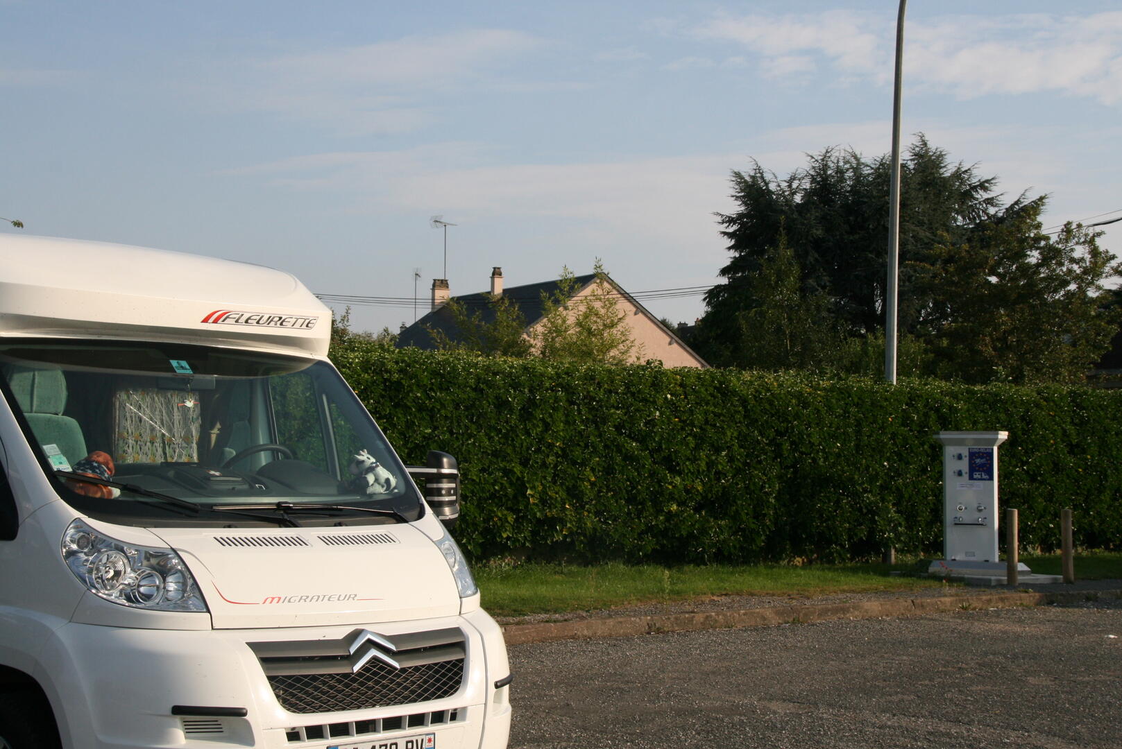 Aire de camping-cars