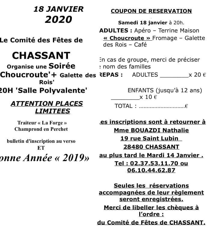 soiree choucroute