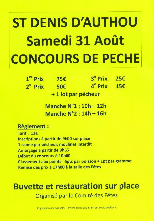 concours peche sda