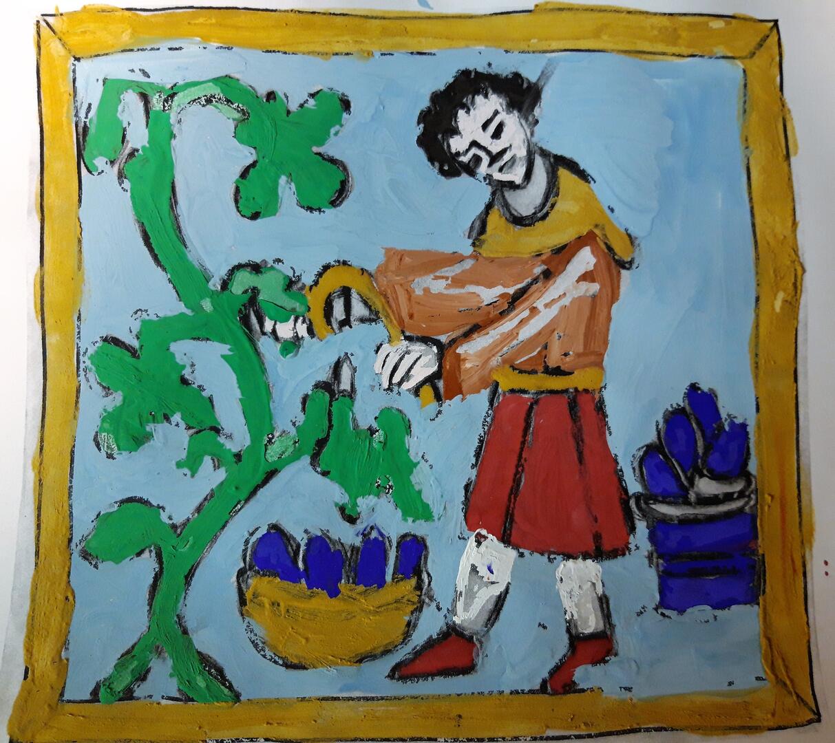 Atelier a tempera