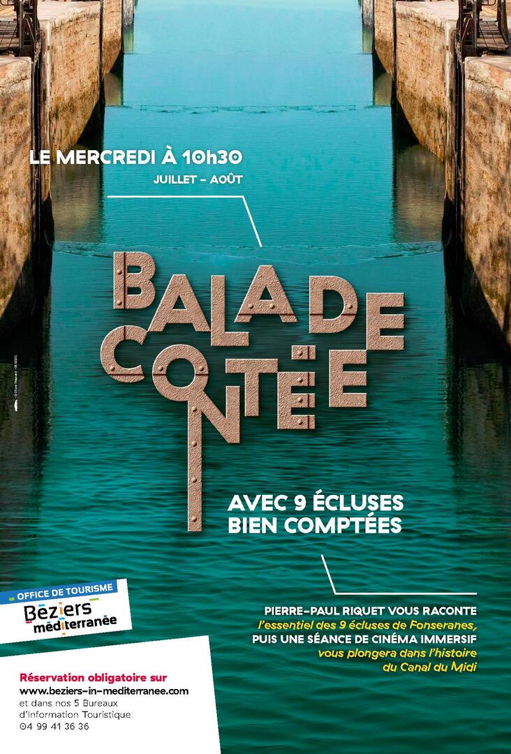Balade contée ave 9 écluses bien comptées