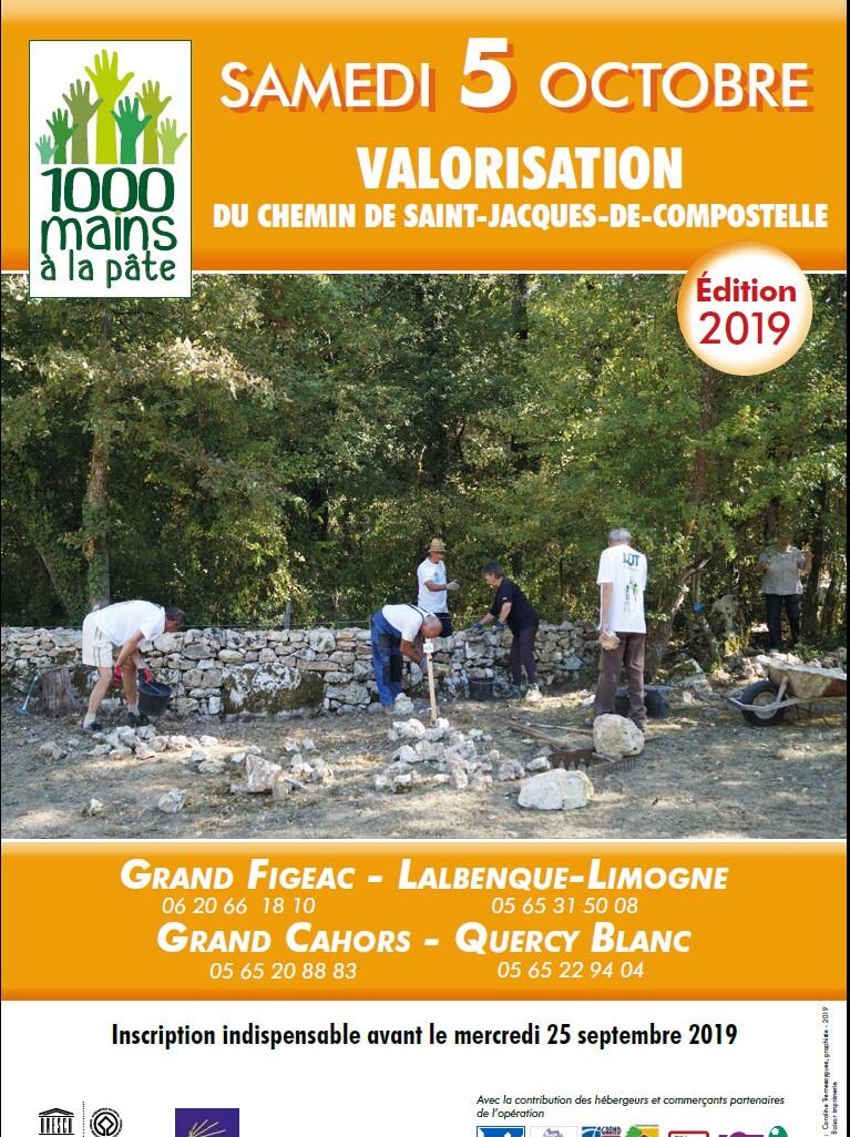 1000 mains à la pâte