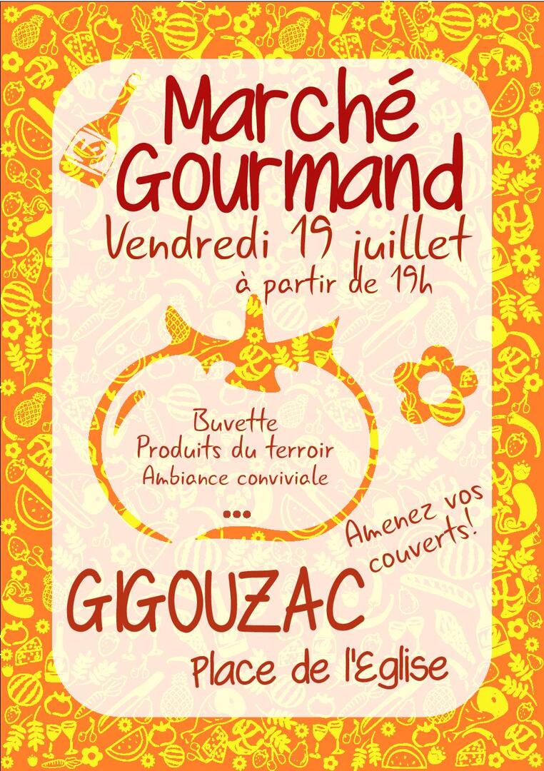 19.07.19 Marché Gourmand Gigouzac