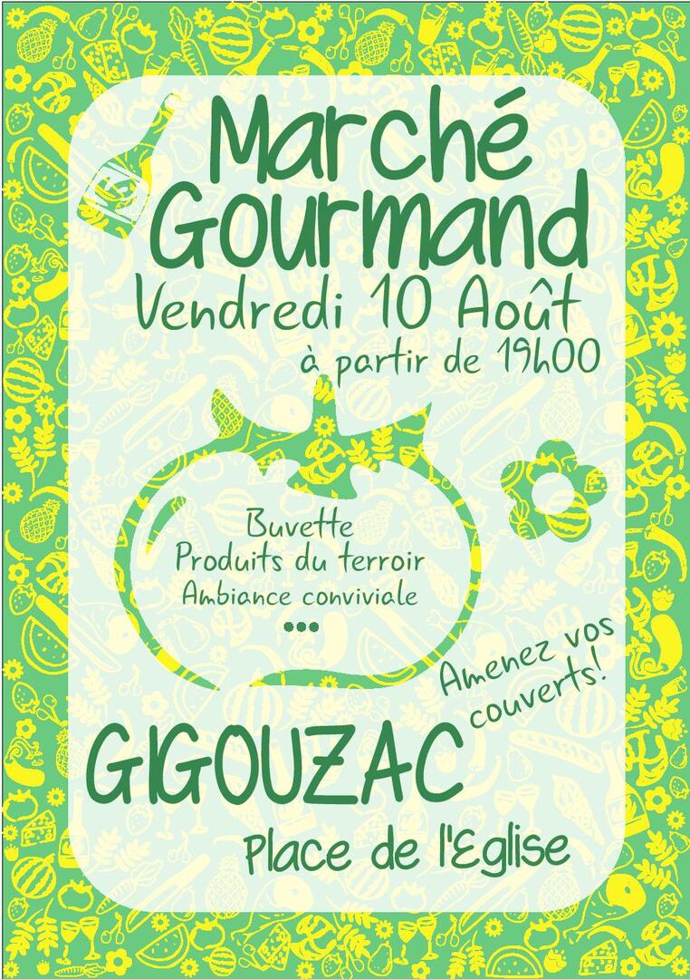 19.08.10 Marché Gourmand Gigouzac