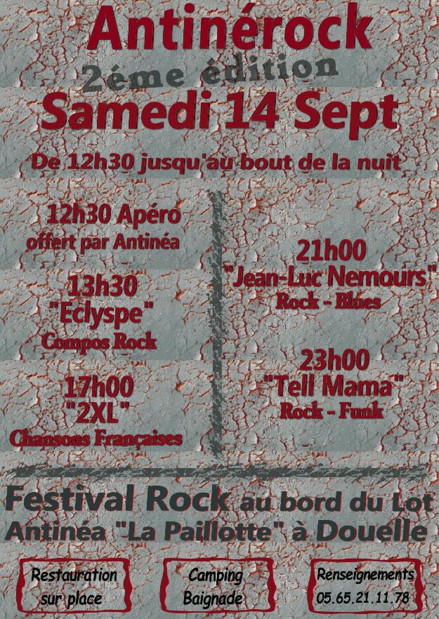 19.09.14 Antinéa Festival Rock
