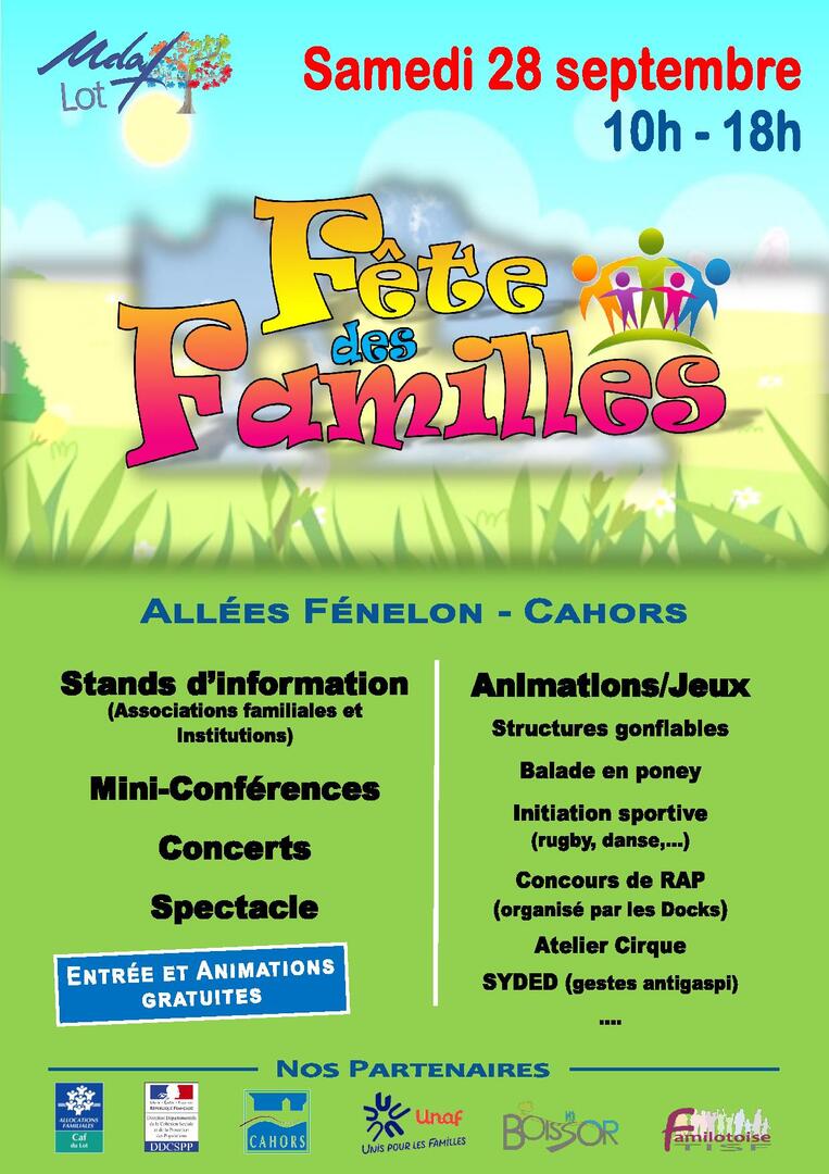 19.09.28 Affiche Fete des FAMILLES Cahors