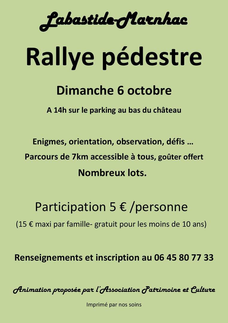 19.10.06 Rallye Labastide Marnhac