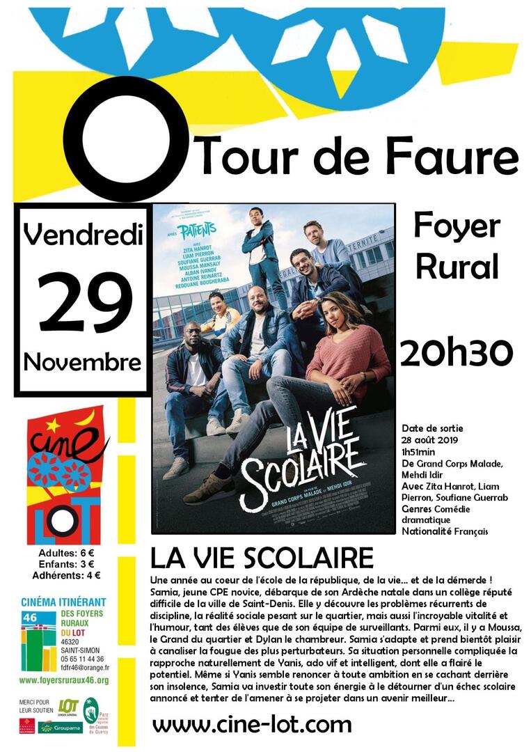 19.11.29 LA VIE SCOLAIRE TOUR DE FAURE