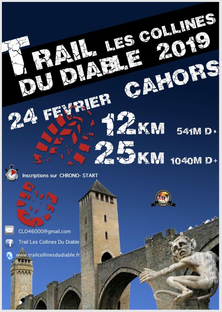 24 fev Trail les Collines du Diable
