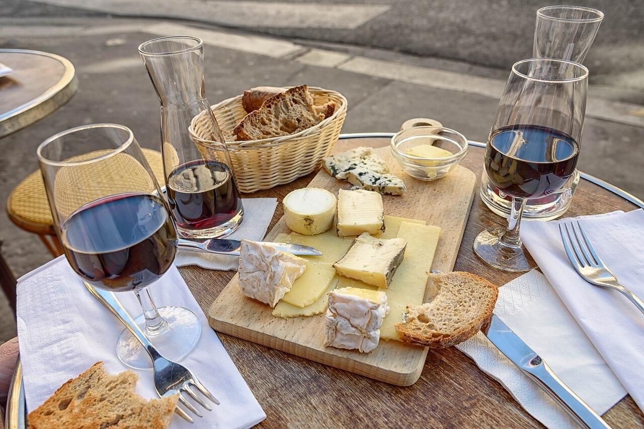 vin fromage