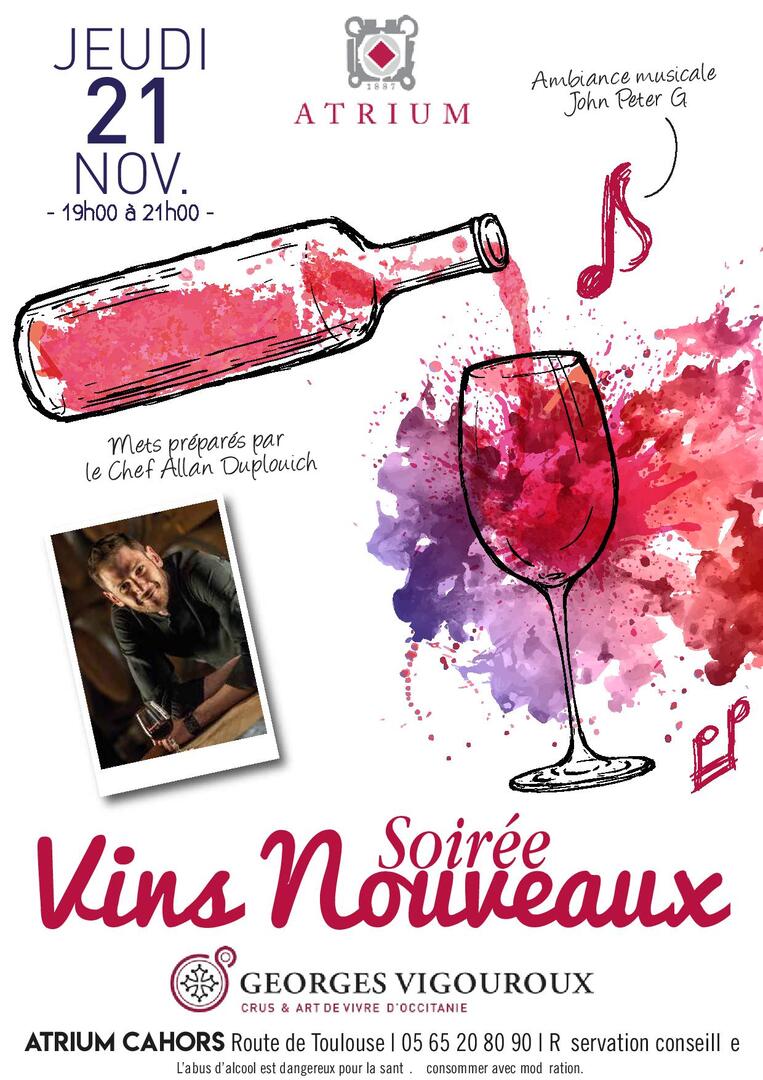 Soirée vins nouveaux