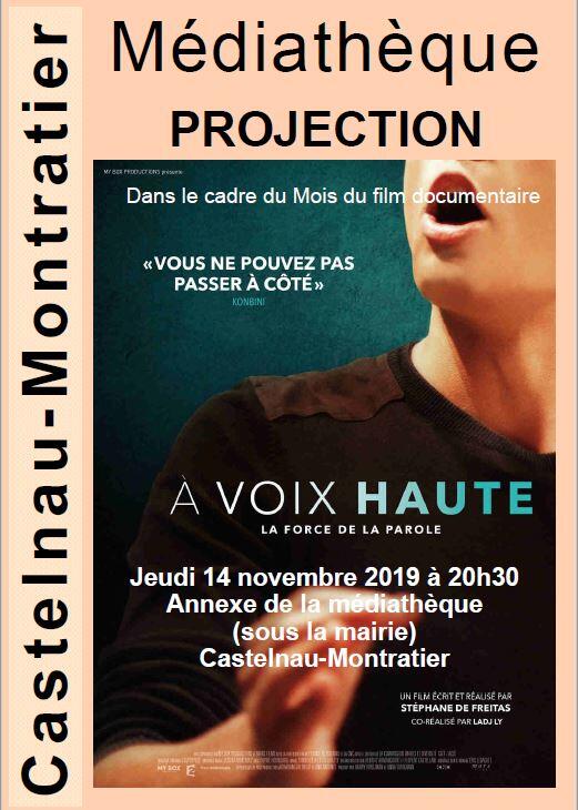 Affiche A voix haute