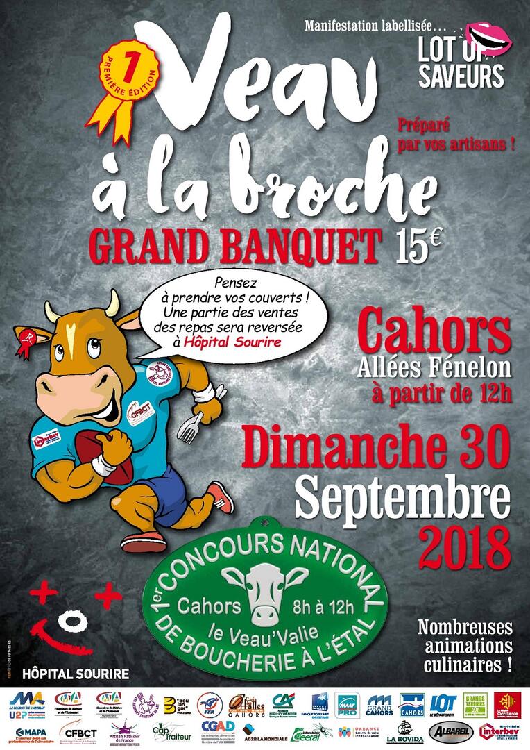 Veau à la broche