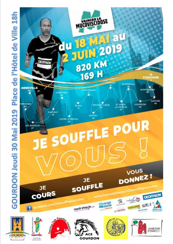 Affiche F. Blériot Gourdon