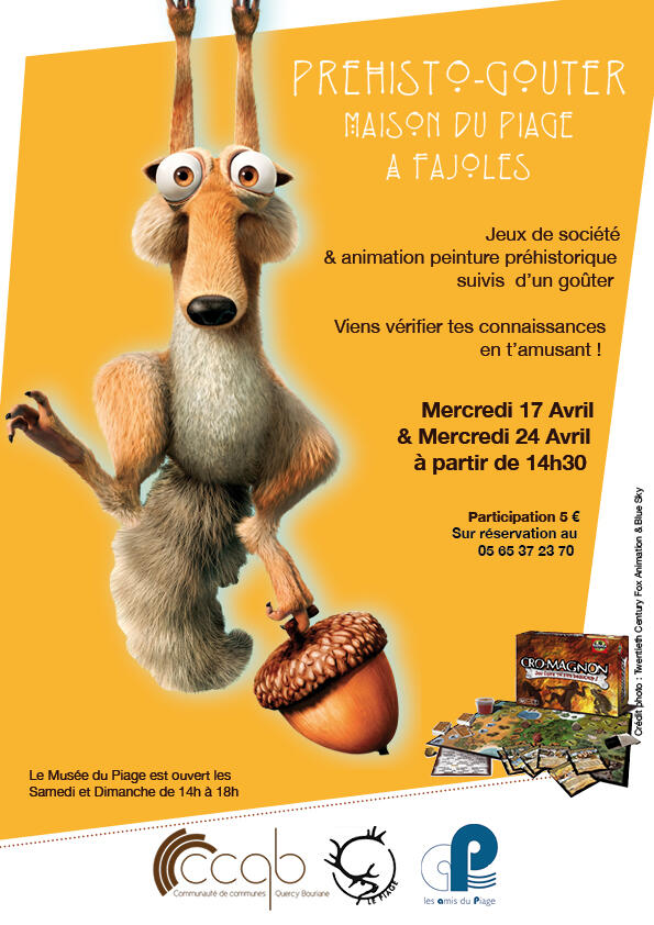Affiche Préhisto goûter Avril 2019-72dpi