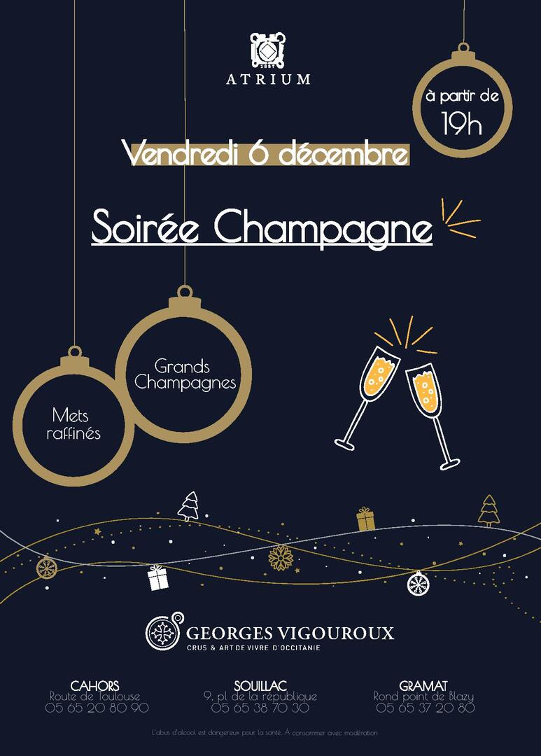 Soirée Champagne
