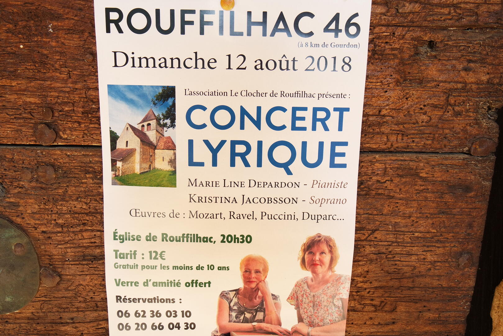 Concert Lyrique Rouffilhac 2018