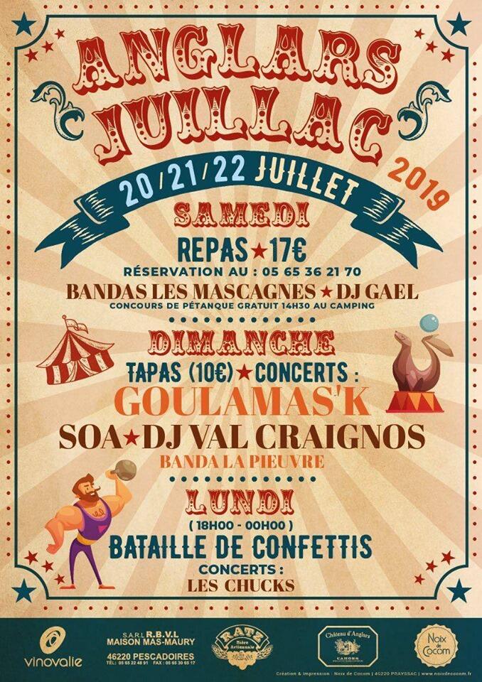 Fête Anglars-Juillac 2019©Comité des Fêtes d'Anglars-Juillac