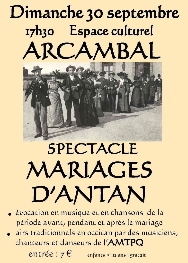 spectacle arcambal