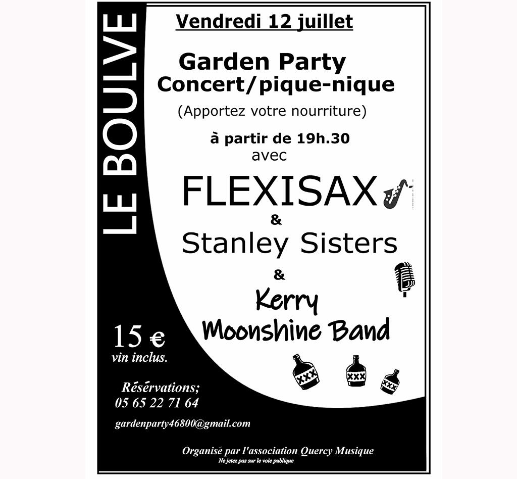 Garden Party Affiche 2019