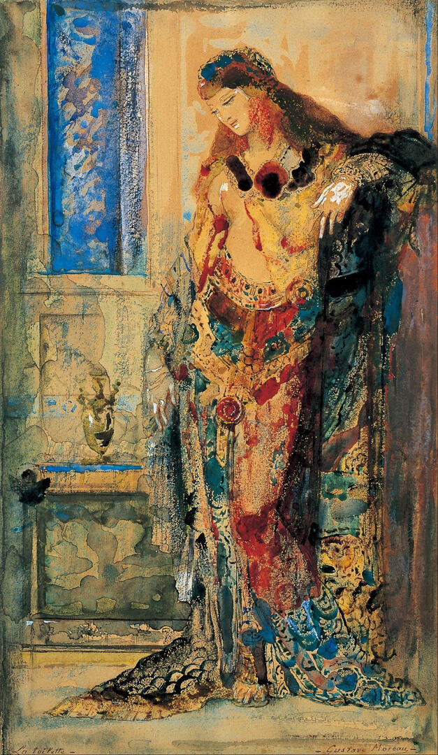 Gustave_Moreau_-_The_Toilette_-_Google_Art_Project