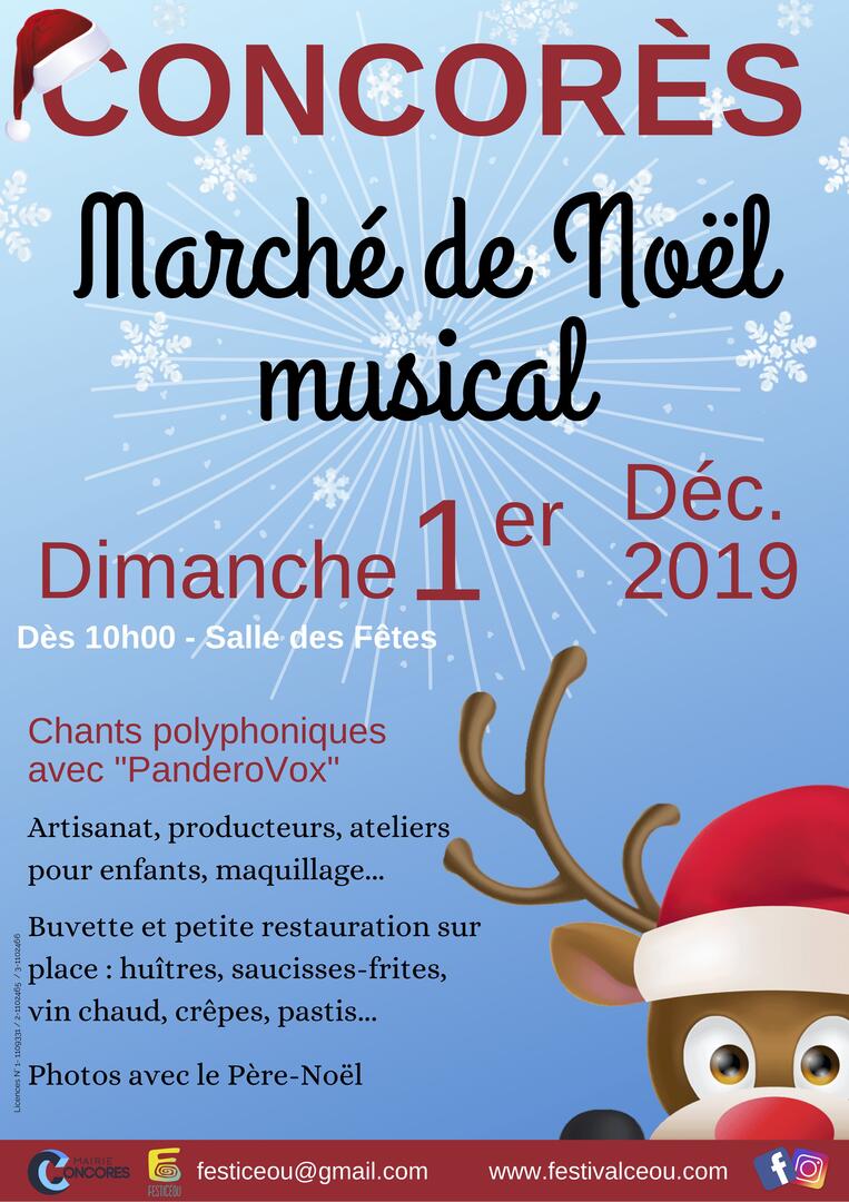 Marché de Noël Concorès 2019