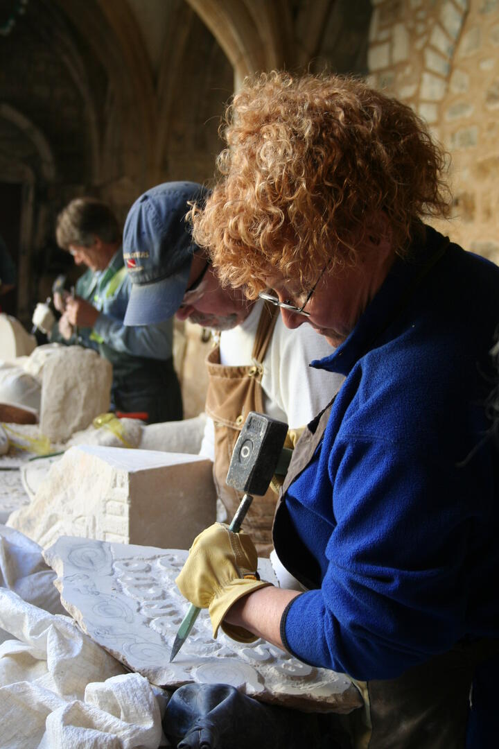 Mois de la pierre stage sculpture@PAHVDL