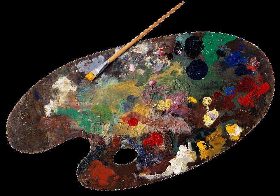 palette peinture