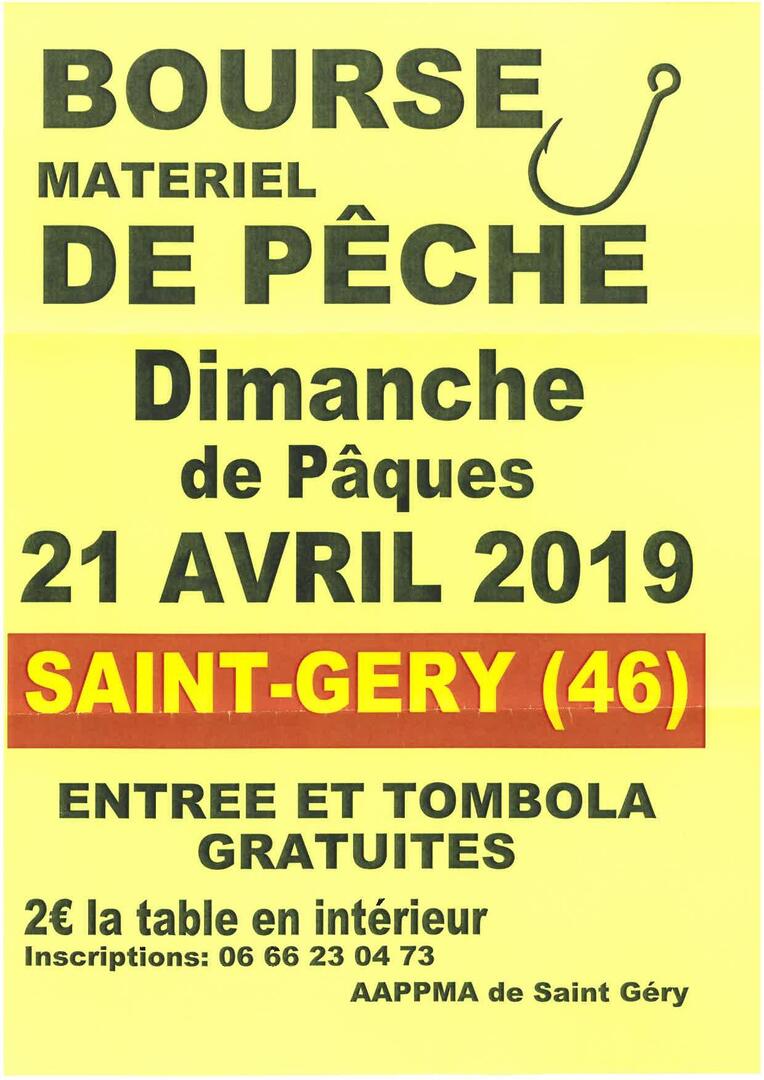 bourse matériel peche