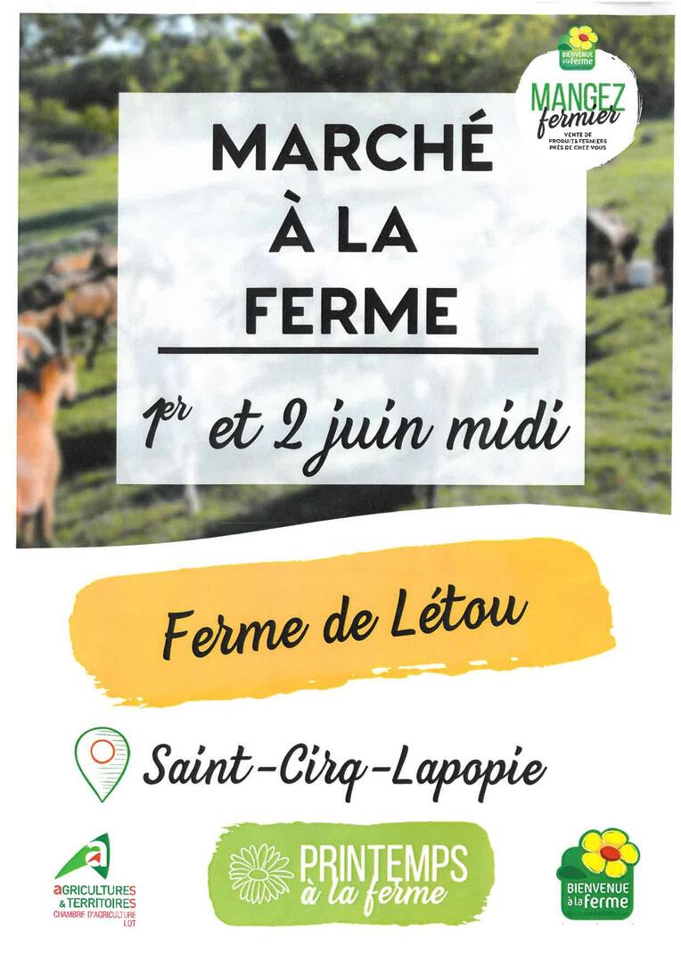 Marché ferme de Létou 2019