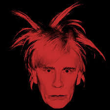 Self Portrait - Andy Warhol, Pop Life Exhibition, Tate Modern, London