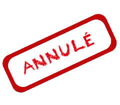 annulé