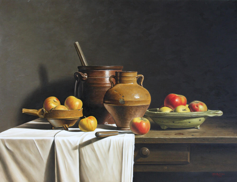 nature morte et poterie-eyckmans