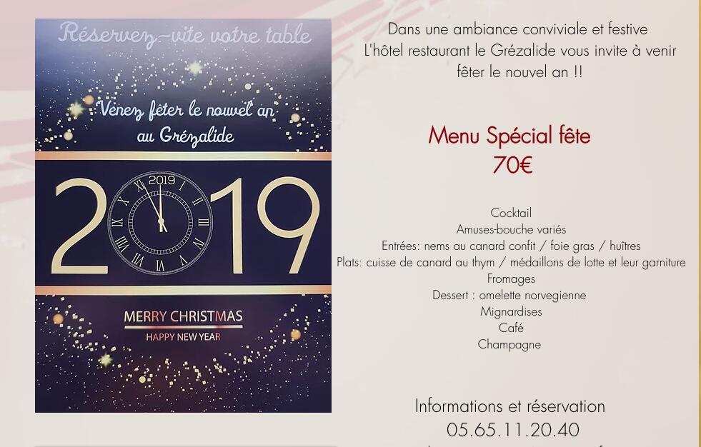 réveillon Grézalide 2019
