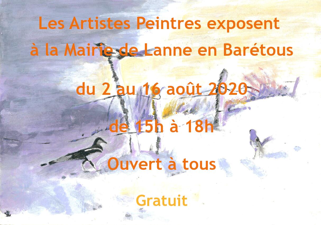 Exposition Peinture 2020