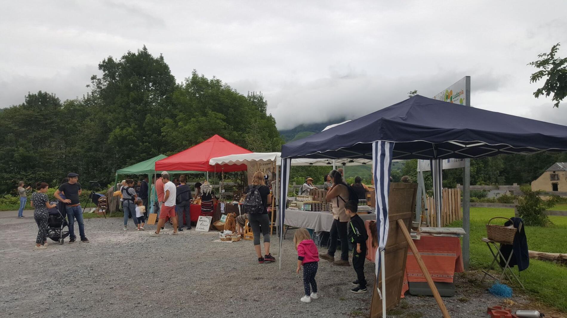 Marché de producteurs Esprit Parc à Ludopi