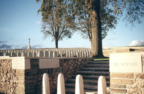 Cimetiere militaire britannique de Marfaux