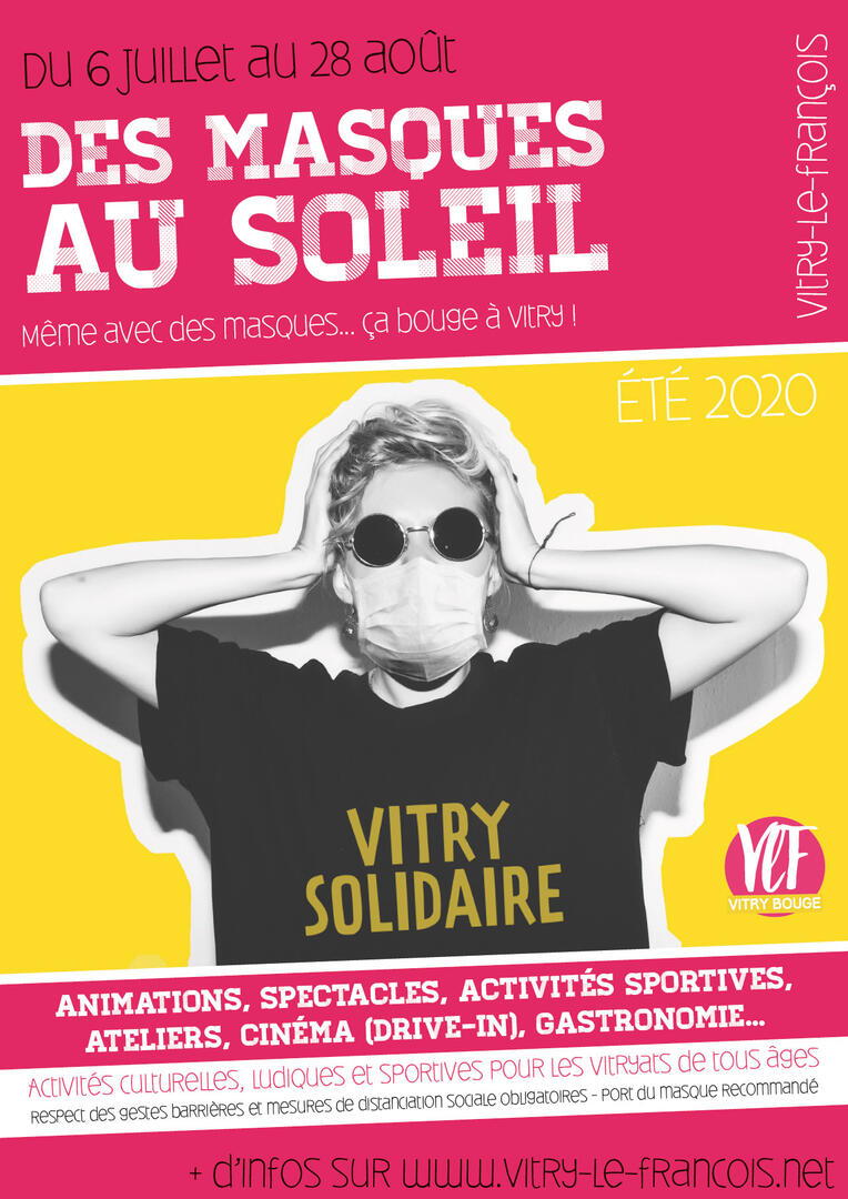 Affiche été Vitry-le-François