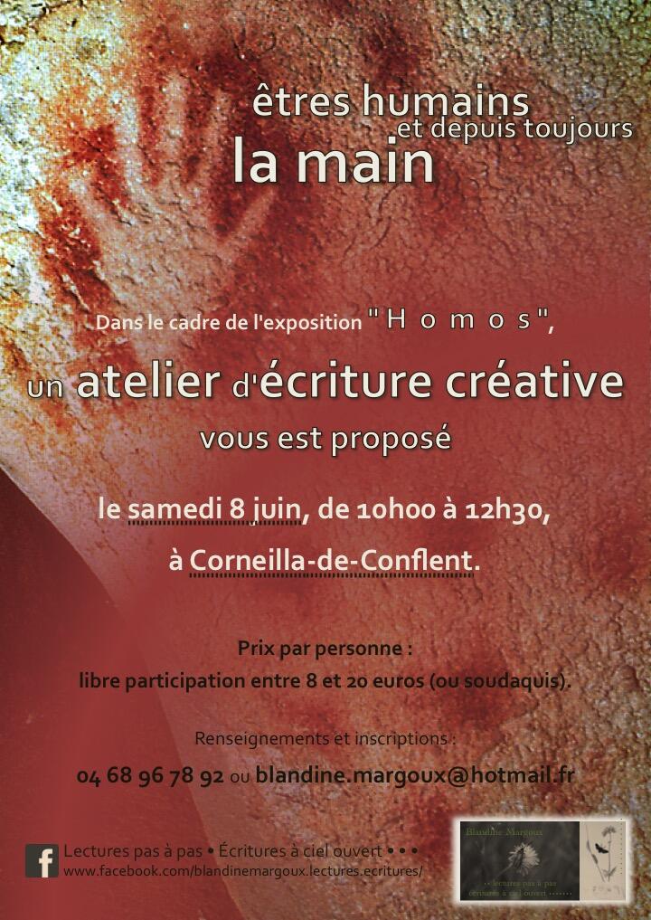 Blandine Margoux - La main - 8 juin - Diaporama