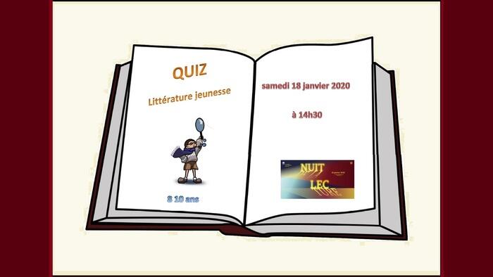 Affiche Nuit de la lecture Bacqueville-en-Caux