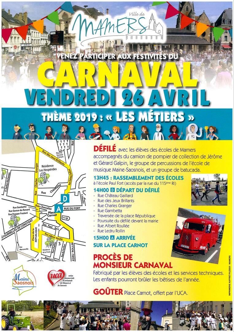 Carnaval Mamers 2019