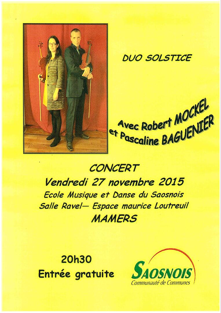 Concert 27-11 ecole musique
